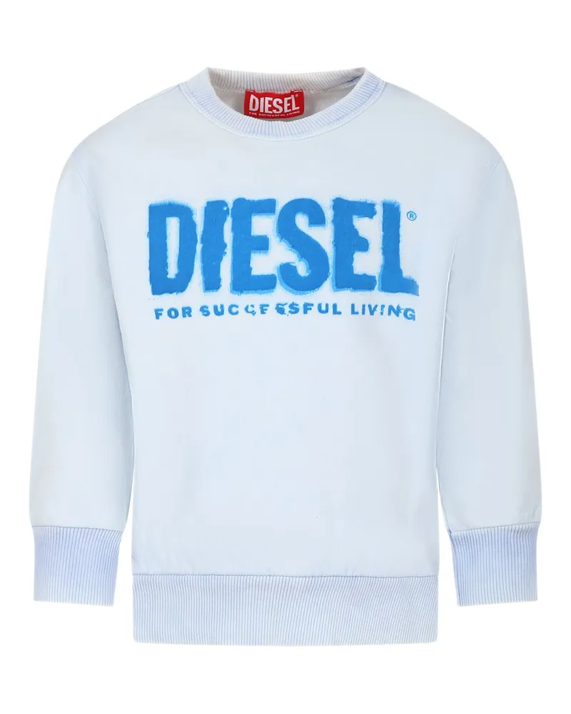 Diesel Sweatshirt Himmelblau