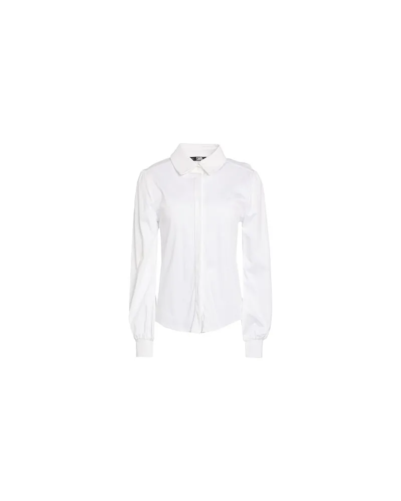 Karl Lagerfeld TOPS - Hemdenauf YOOX.COM Weiß