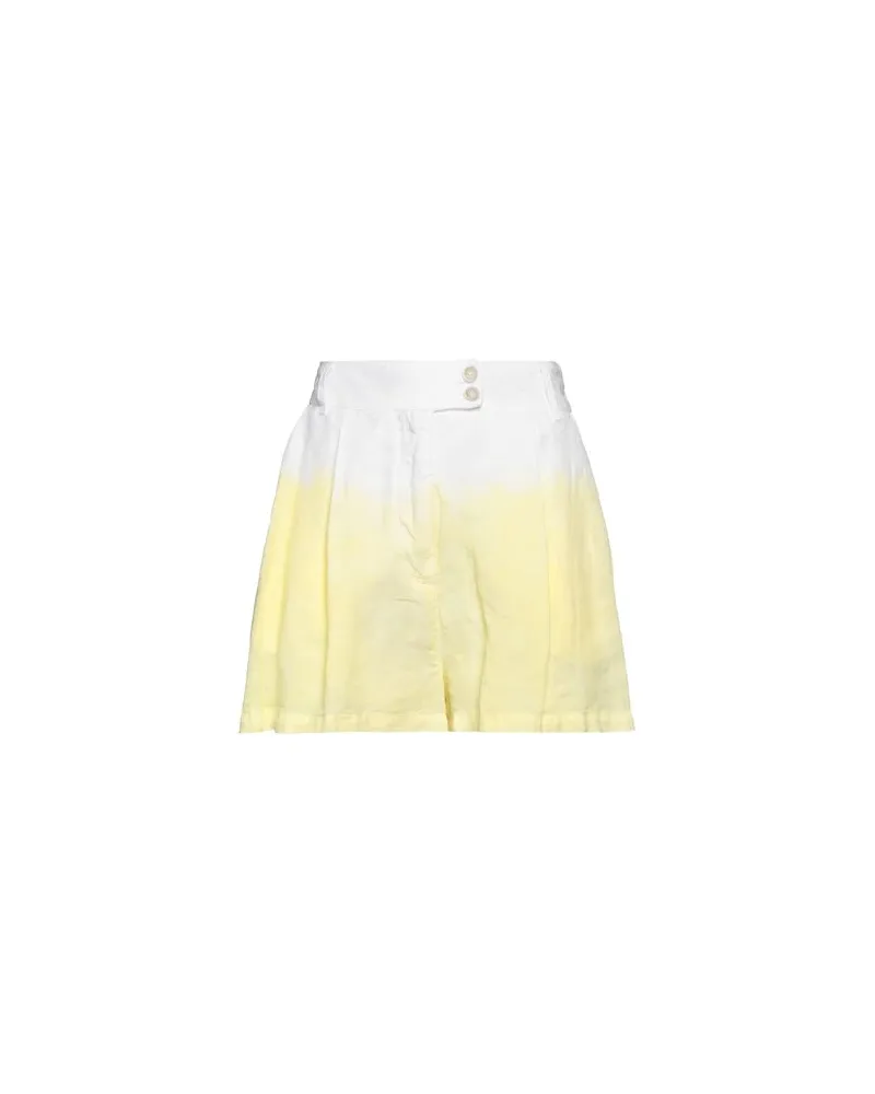 120% Lino HOSEN & RÖCKE - Shorts & Bermudashortsauf YOOX.COM Pastellgelb