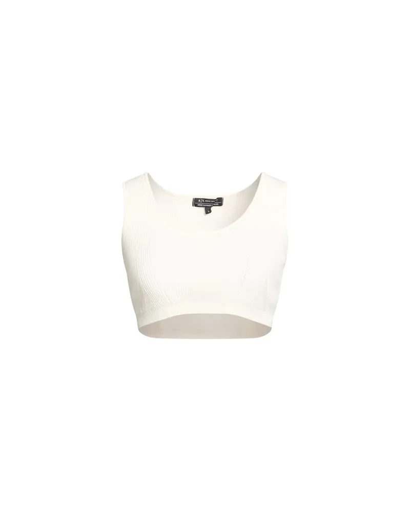 Armani Exchange TOPS - Topsauf YOOX.COM Elfenbein