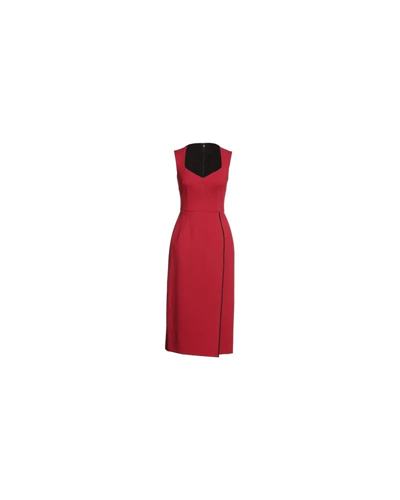 Dolce & Gabbana KLEIDER - Midi-Kleiderauf YOOX.COM Rot