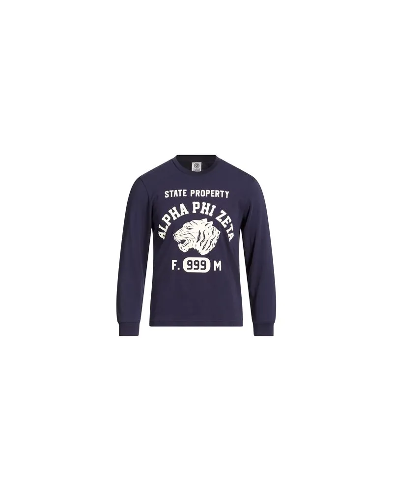 Franklin & Marshall TOPS - T-shirtsauf YOOX.COM Marineblau