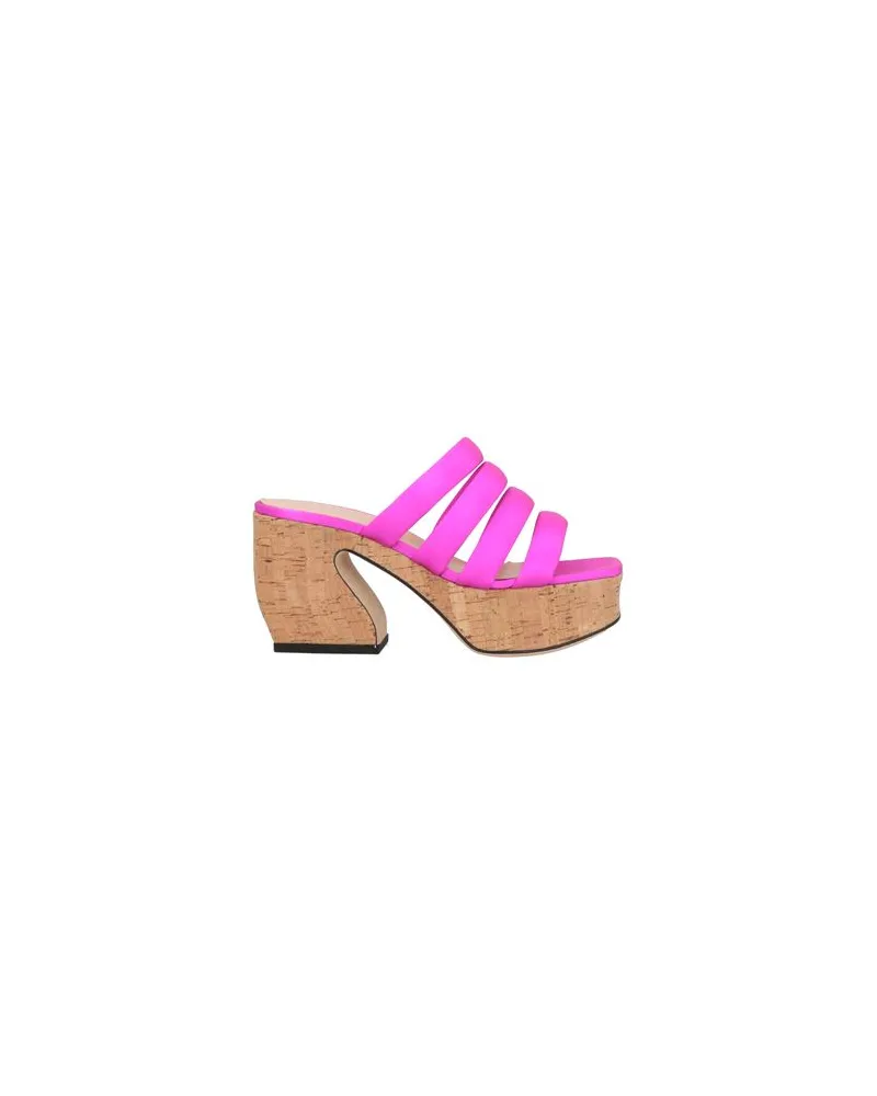 Sergio Rossi SCHUHE - Mules & Clogsauf YOOX.COM Fuchsia