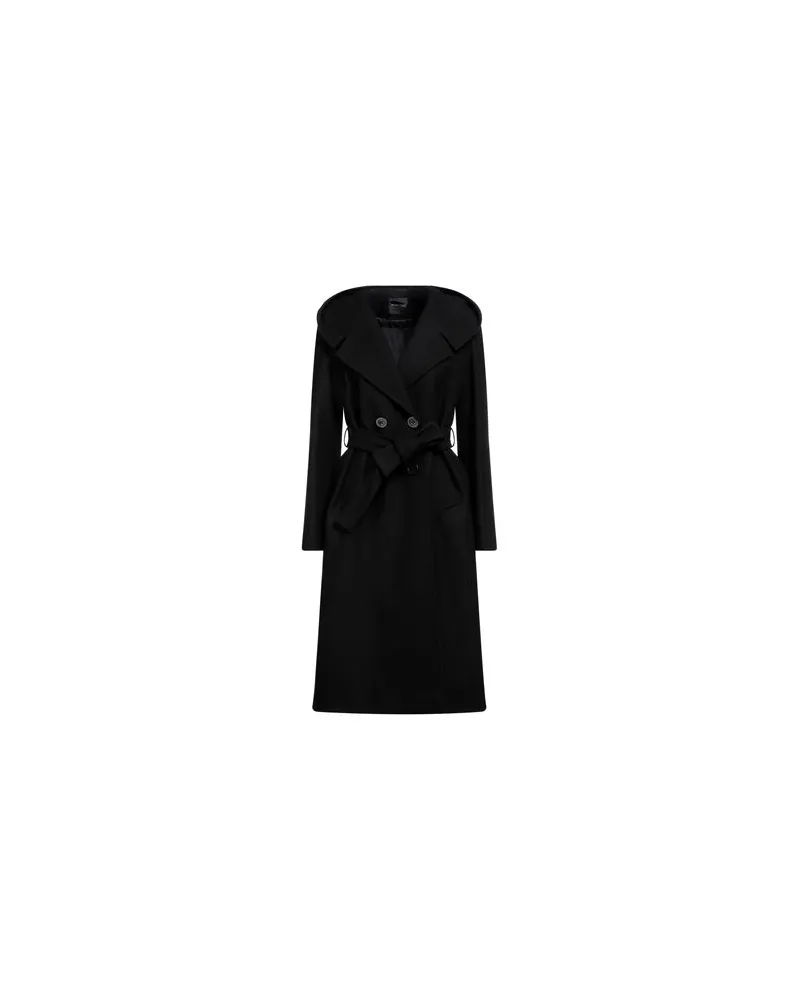 MARCIANO Los Angeles JACKEN & MÄNTEL - Mäntelauf YOOX.COM Schwarz