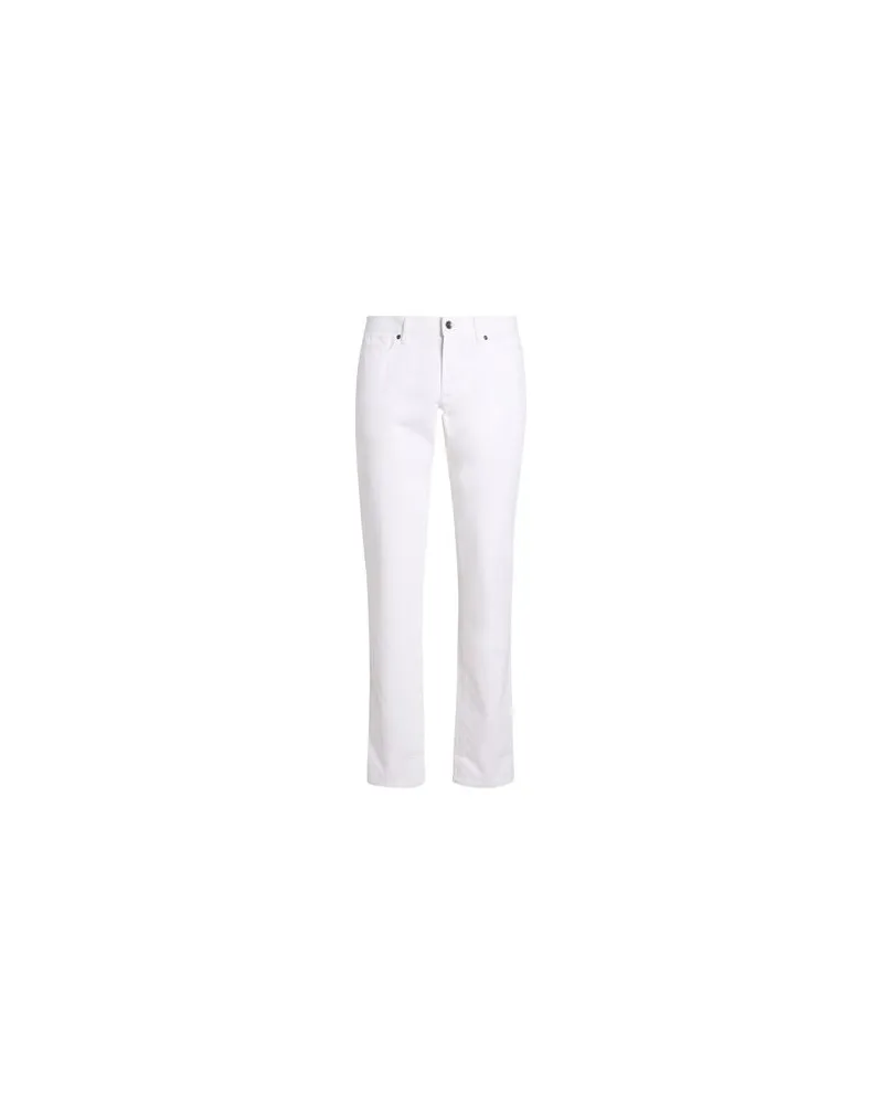 Dolce & Gabbana HOSEN & RÖCKE - Jeanshosenauf YOOX.COM Weiß