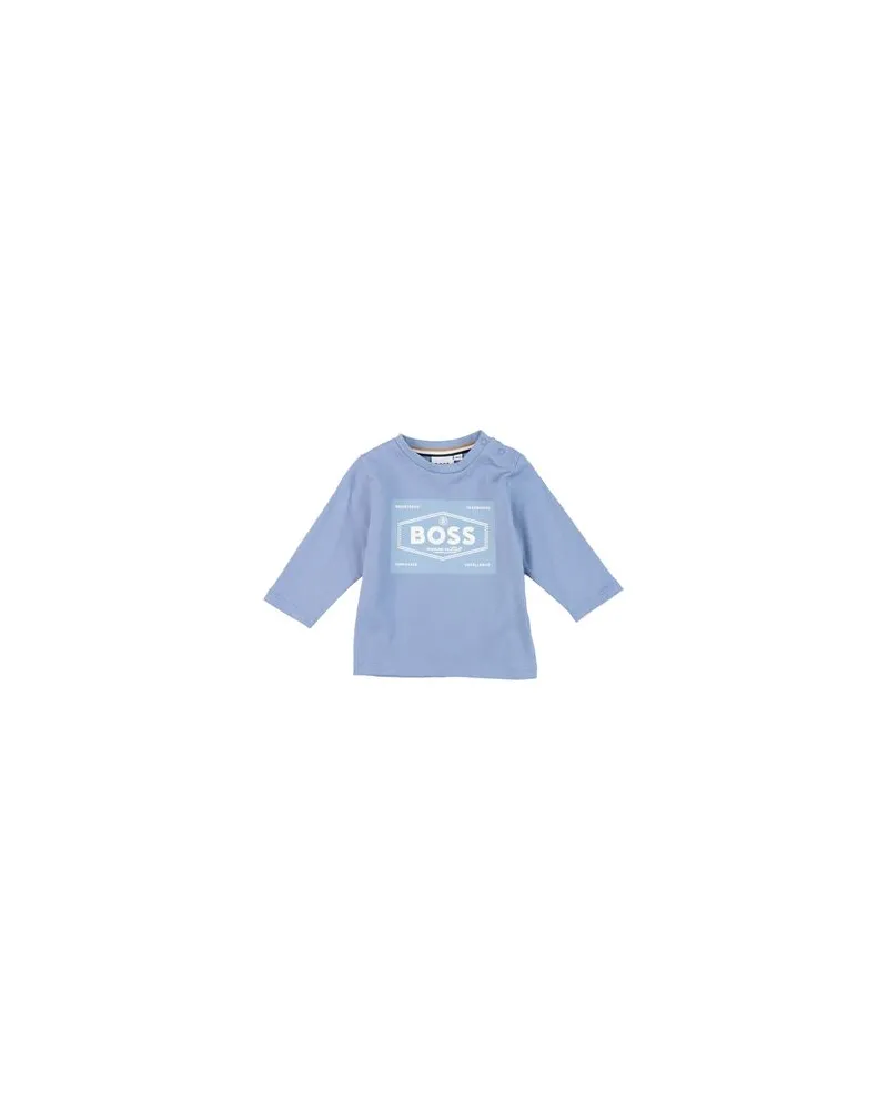 HUGO BOSS TOPS - T-shirtsauf YOOX.COM Hellblau