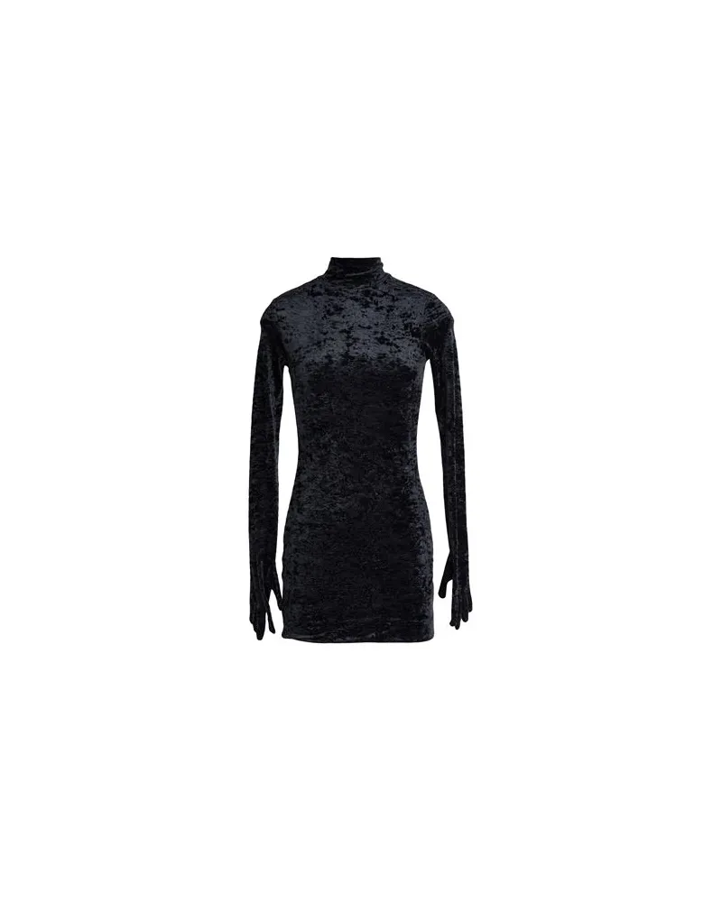 VETEMENTS KLEIDER - Mini-Kleiderauf YOOX.COM Schwarz