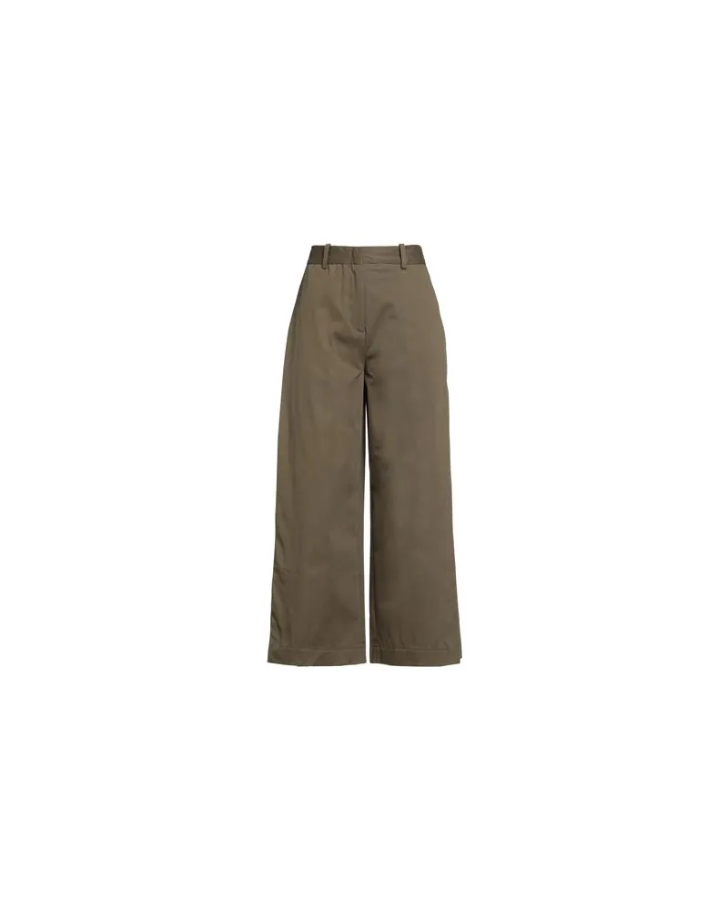 Semicouture HOSEN & RÖCKE - Hosenauf YOOX.COM Dunkelgrün