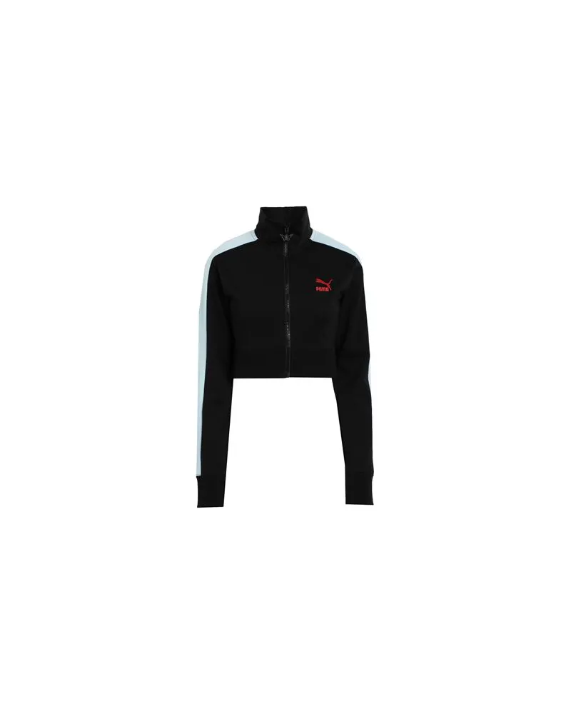 Puma x DUA LIPA T7 Jacket  - TOPS - Sweatshirtsauf YOOX.COM Schwarz