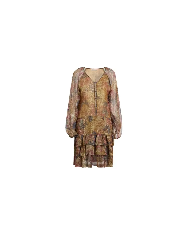 Mes Demoiselles KLEIDER - Mini-Kleiderauf YOOX.COM Salbeigrün