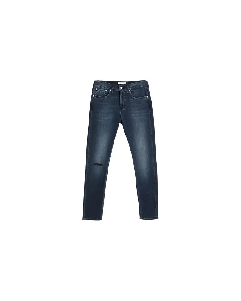 Calvin Klein HOSEN & RÖCKE - Jeanshosenauf YOOX.COM Blau