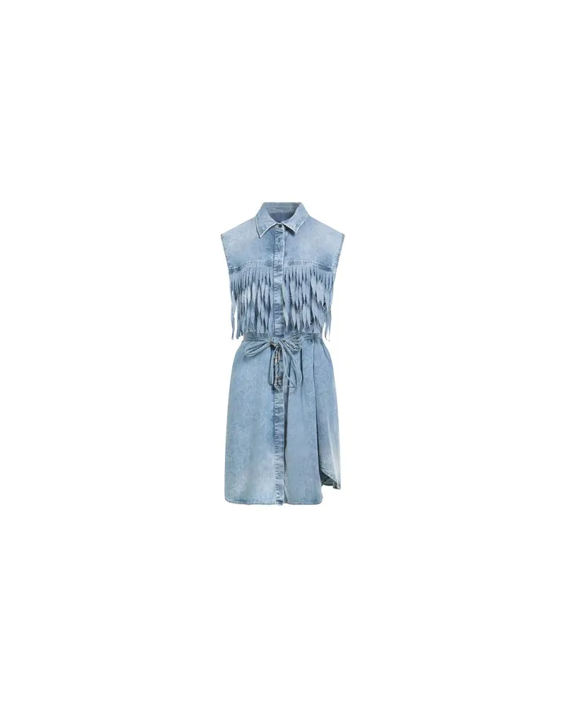Dondup KLEIDER - Mini-Kleiderauf YOOX.COM Blau
