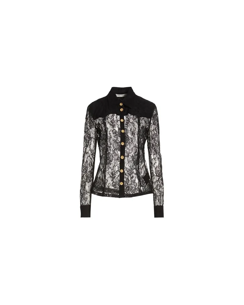 Alessandra Rich TOPS - Hemdenauf YOOX.COM Schwarz