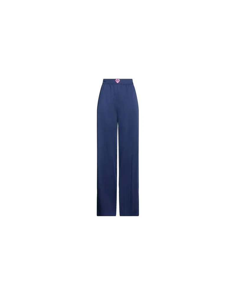 Moschino HOSEN & RÖCKE - Hosenauf YOOX.COM Marineblau
