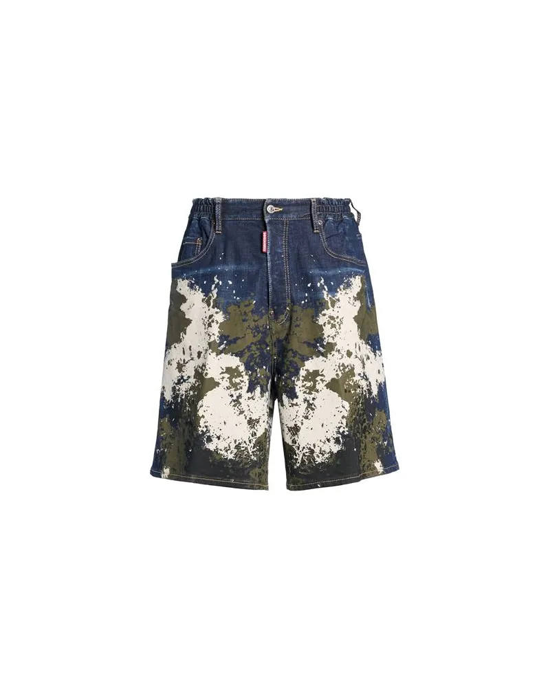 Dsquared2 HOSEN & RÖCKE - Jeansshortsauf YOOX.COM Blau