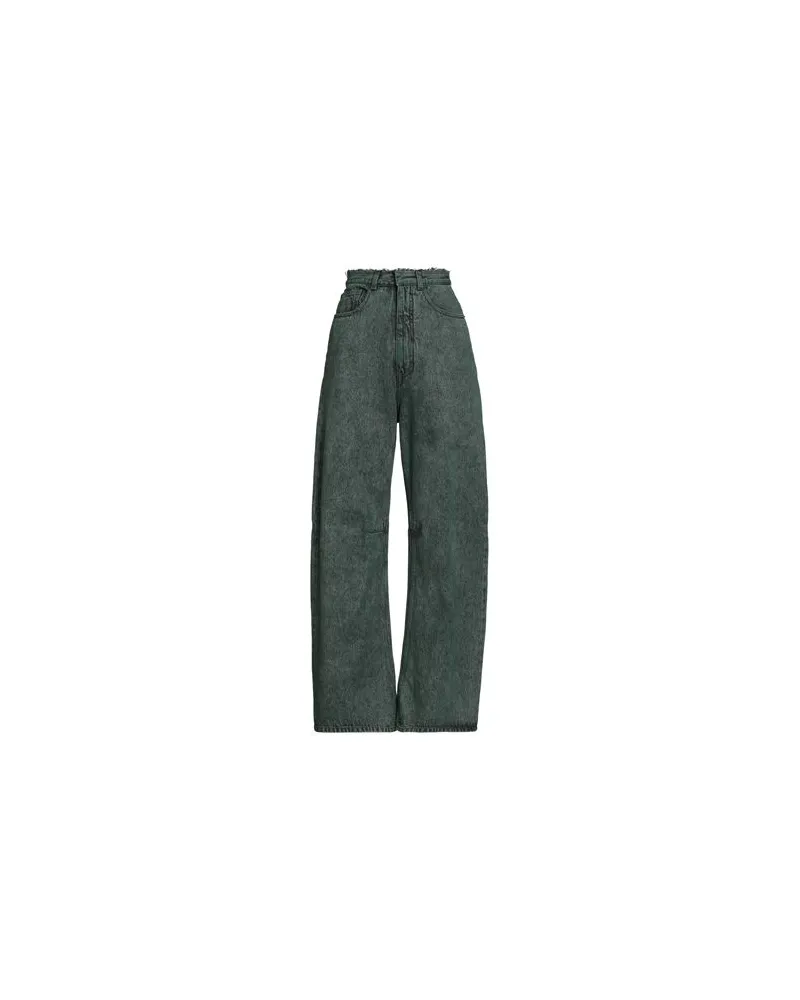 Maison Margiela HOSEN & RÖCKE - Jeanshosenauf YOOX.COM Grün