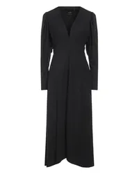 Isabel Marant Midi-Kleid Schwarz