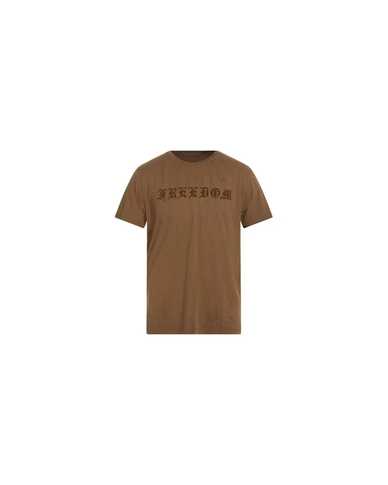 John Varvatos TOPS - T-shirtsauf YOOX.COM Braun
