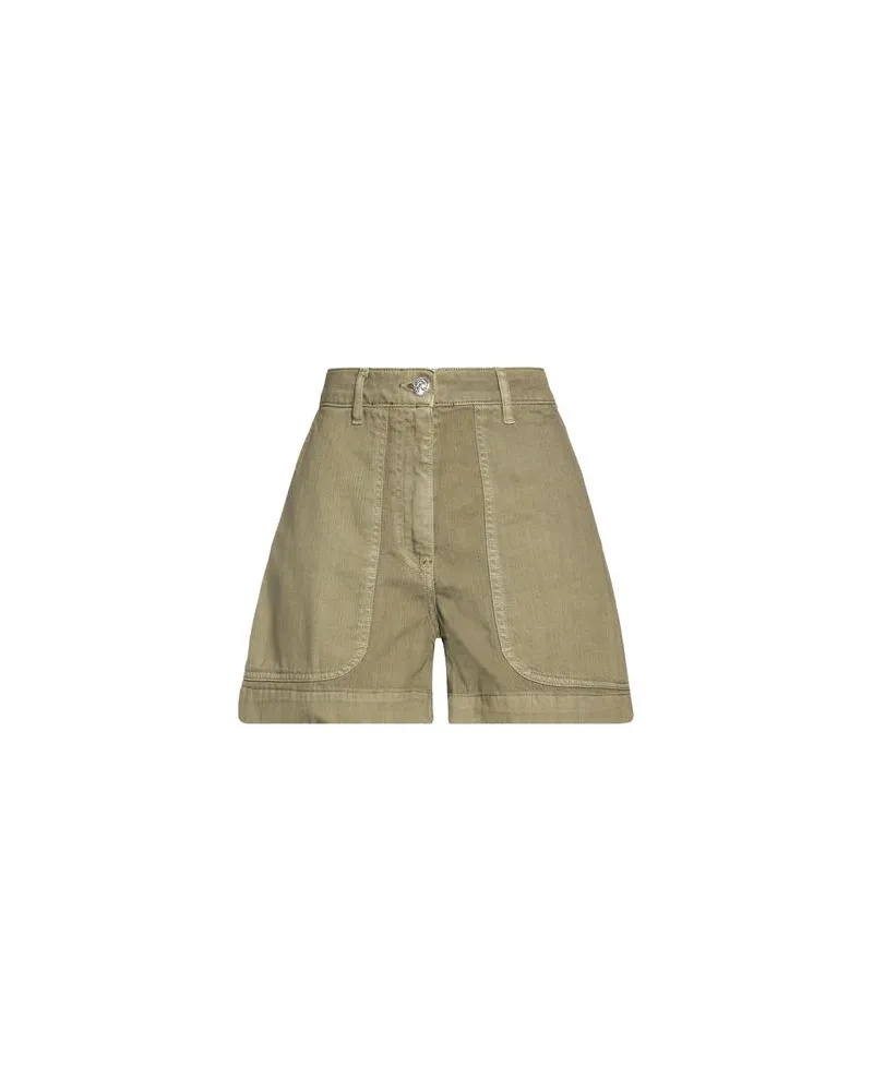 nine:inthe:morning HOSEN & RÖCKE - Jeansshortsauf YOOX.COM Militärgrün