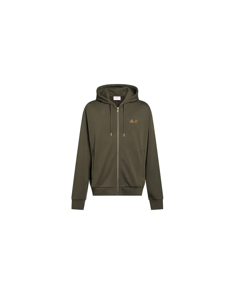 Sun68 TOPS - Sweatshirtsauf YOOX.COM Militärgrün