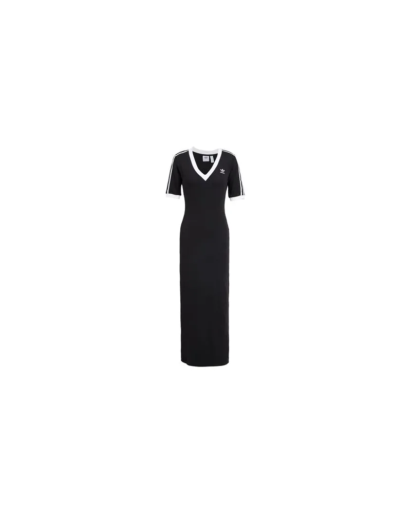 adidas KLEIDER - Maxi-Kleiderauf YOOX.COM Schwarz