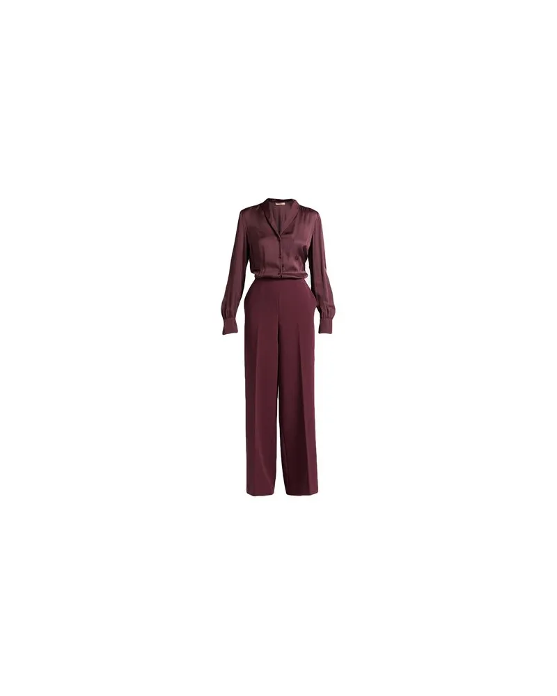 Twin-Set OVERALLS - Jumpsuitsauf YOOX.COM Bordeaux