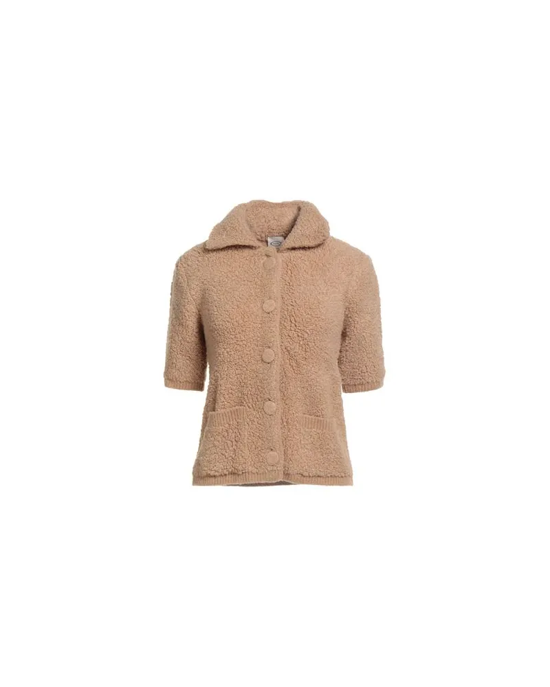 TOD'S TOD STRICKWAREN - Strickjackenauf YOOX.COM Sand