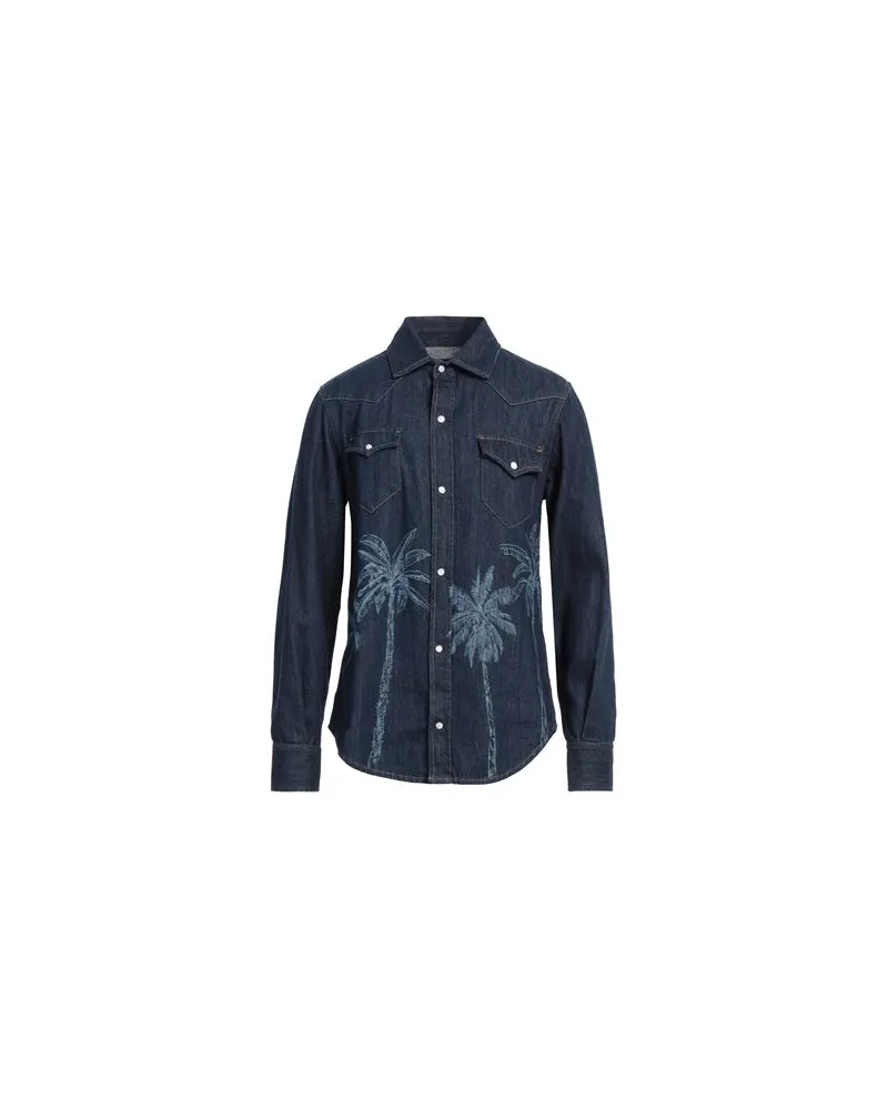 Alanui TOPS - Jeanshemdenauf YOOX.COM Blau