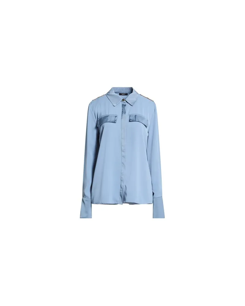 RELISH TOPS - Hemdenauf YOOX.COM Hellblau