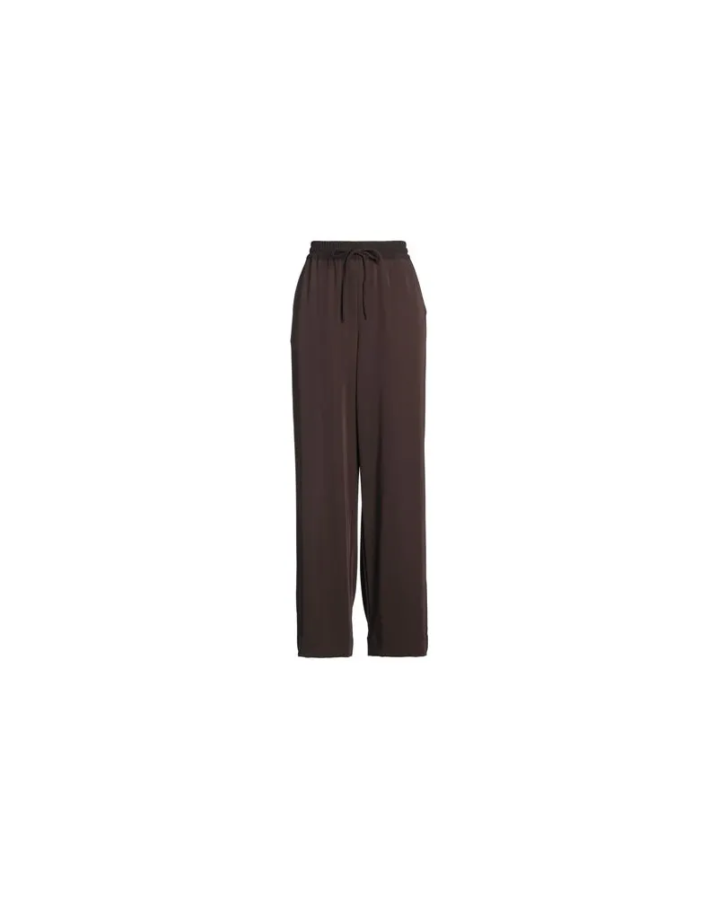 Gestuz HOSEN & RÖCKE - Hosenauf YOOX.COM Dunkelbraun