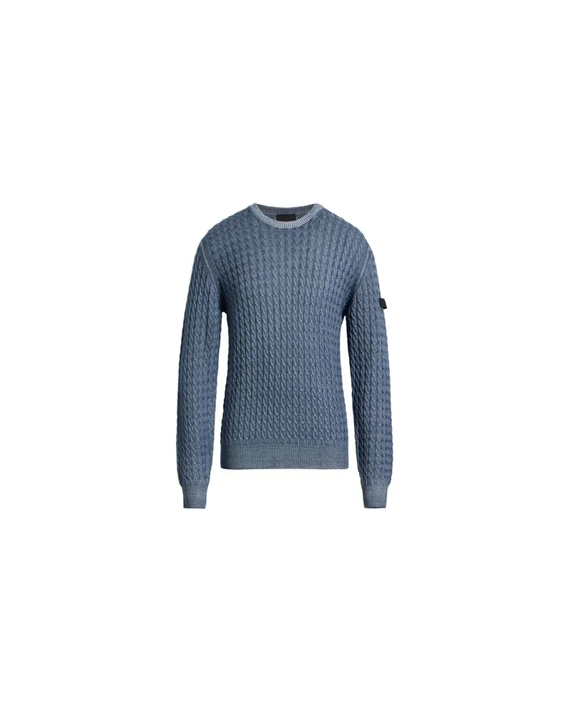 Peuterey STRICKWAREN - Pulloverauf YOOX.COM Taubenblau