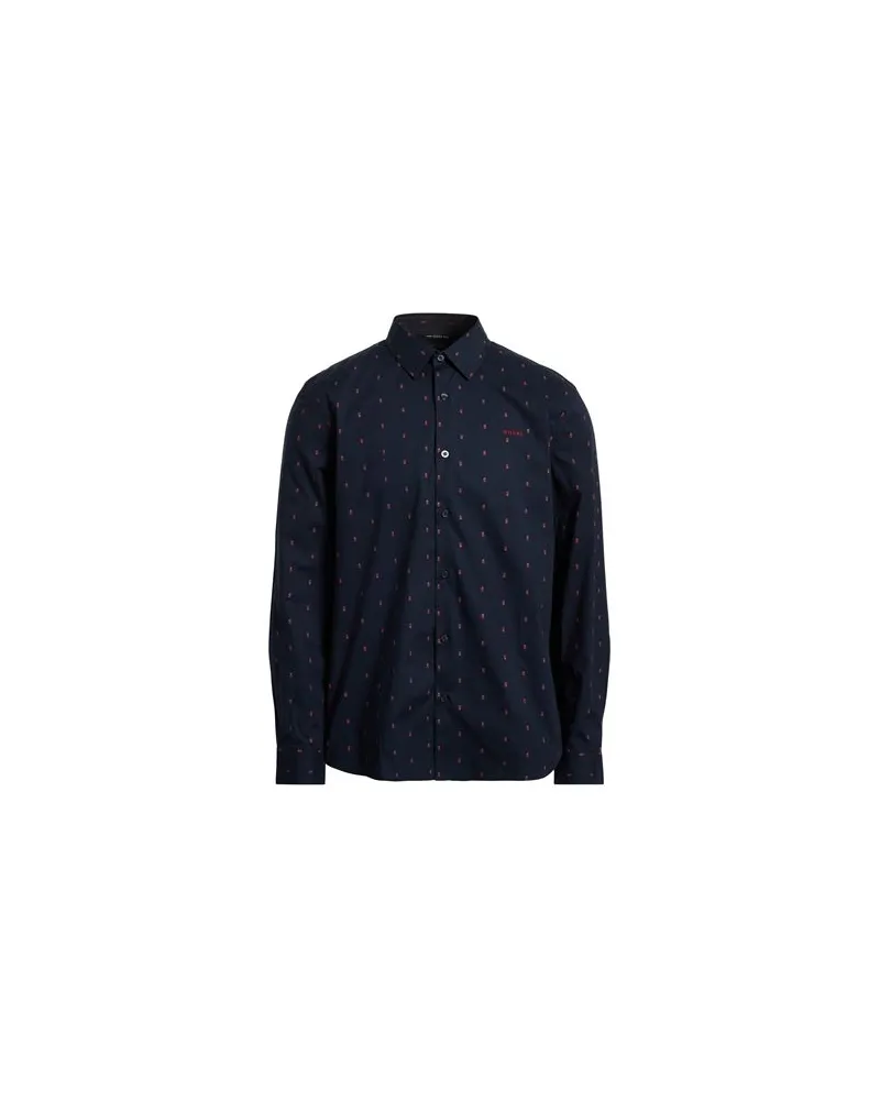 Guess TOPS - Hemdenauf YOOX.COM Nachtblau