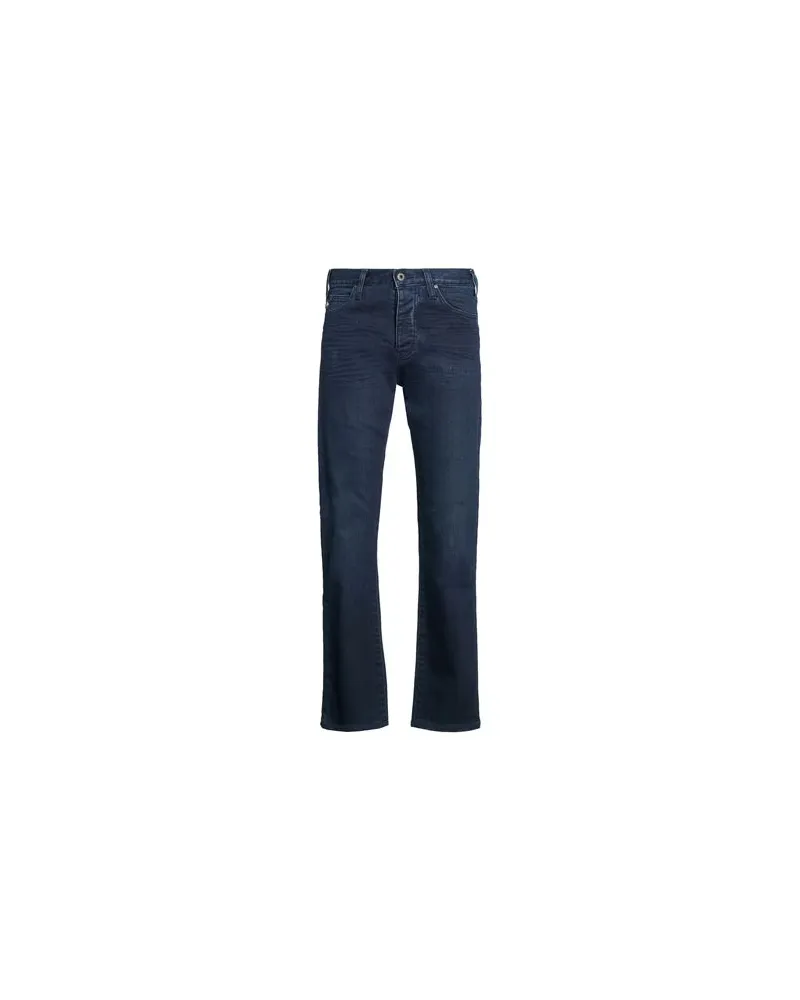 Emporio Armani HOSEN & RÖCKE - Jeanshosenauf YOOX.COM Blau