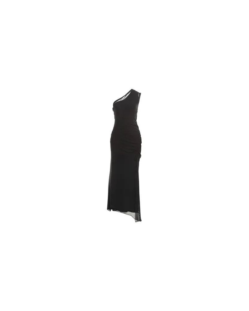 N° 21 KLEIDER - Maxi-Kleiderauf YOOX.COM Schwarz