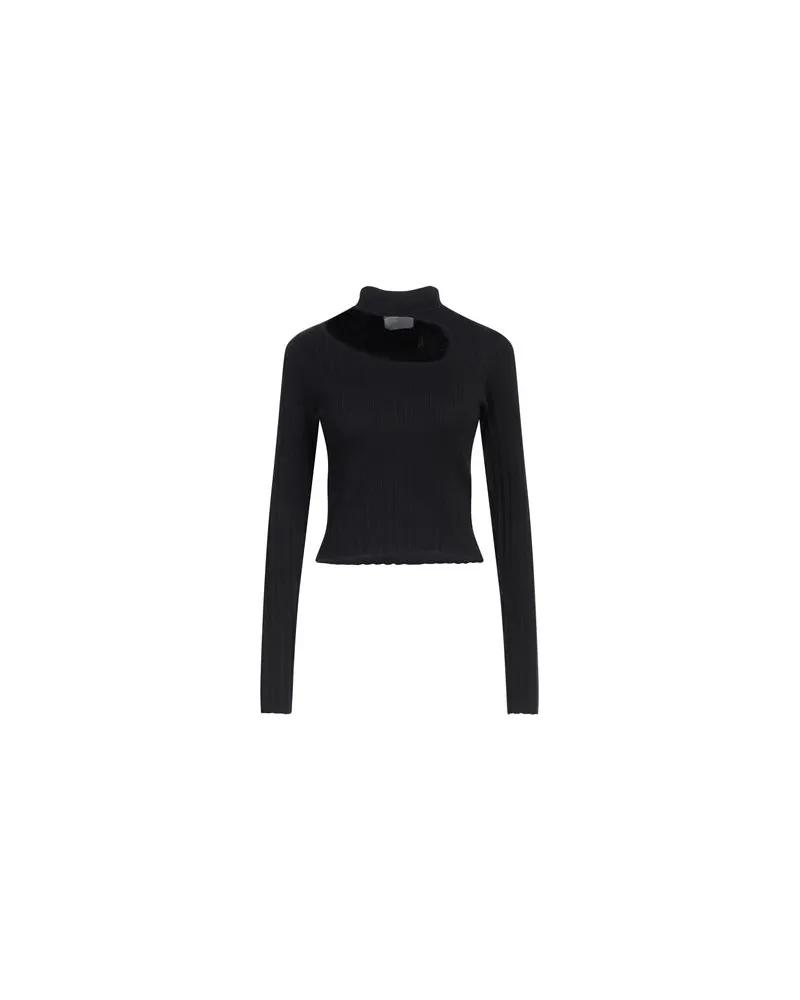 John Richmond STRICKWAREN - Rollkragenpulloverauf YOOX.COM Schwarz