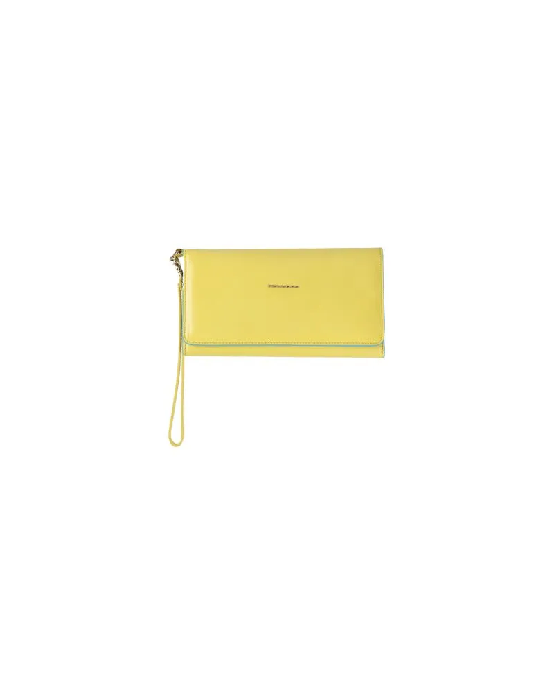 Piquadro Kleinlederwaren - Brieftaschenauf YOOX.COM Limettengrün