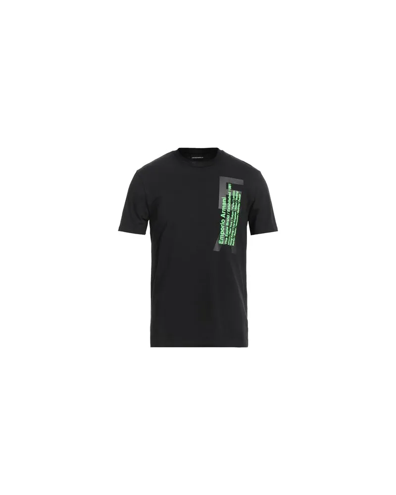Emporio Armani TOPS - T-shirtsauf YOOX.COM Schwarz
