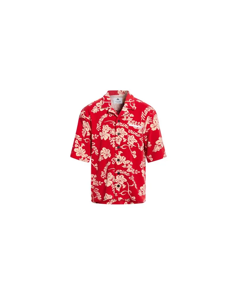 Marine Serre WHITE LINE - TOPS - Hemdenauf YOOX.COM Rot