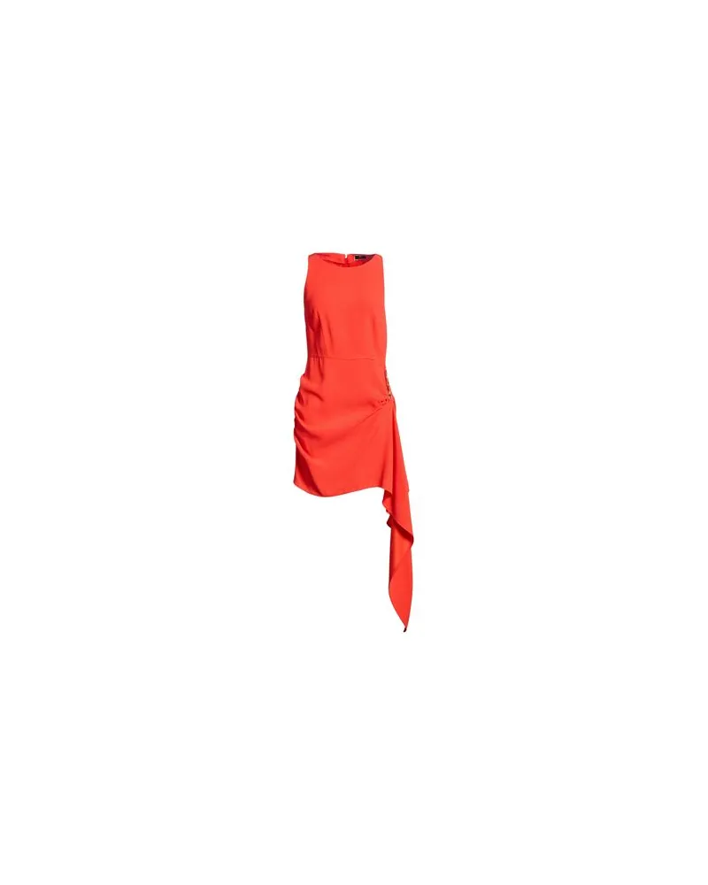 Elisabetta Franchi KLEIDER - Mini-Kleiderauf YOOX.COM Koralle