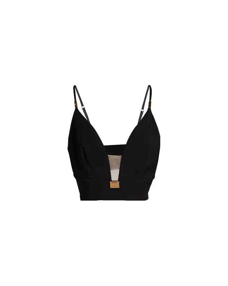 Elisabetta Franchi TOPS - Topsauf YOOX.COM Schwarz
