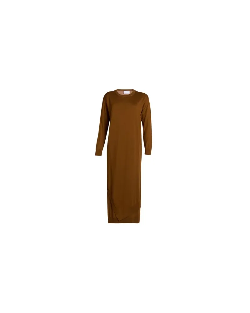 Daniele Fiesoli COLLEZIONE N_01 - KLEIDER - Midi-Kleiderauf YOOX.COM Braun