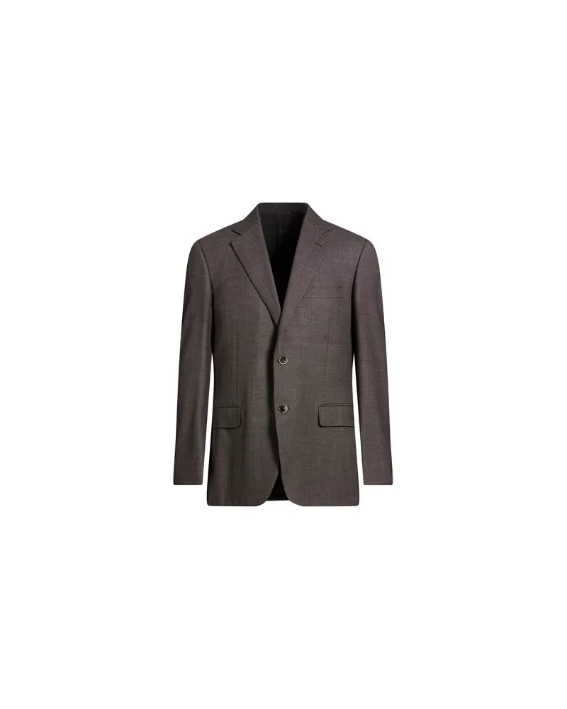 Canali ANZÜGE und CO-ORDS - Blazersauf YOOX.COM Dunkelbraun