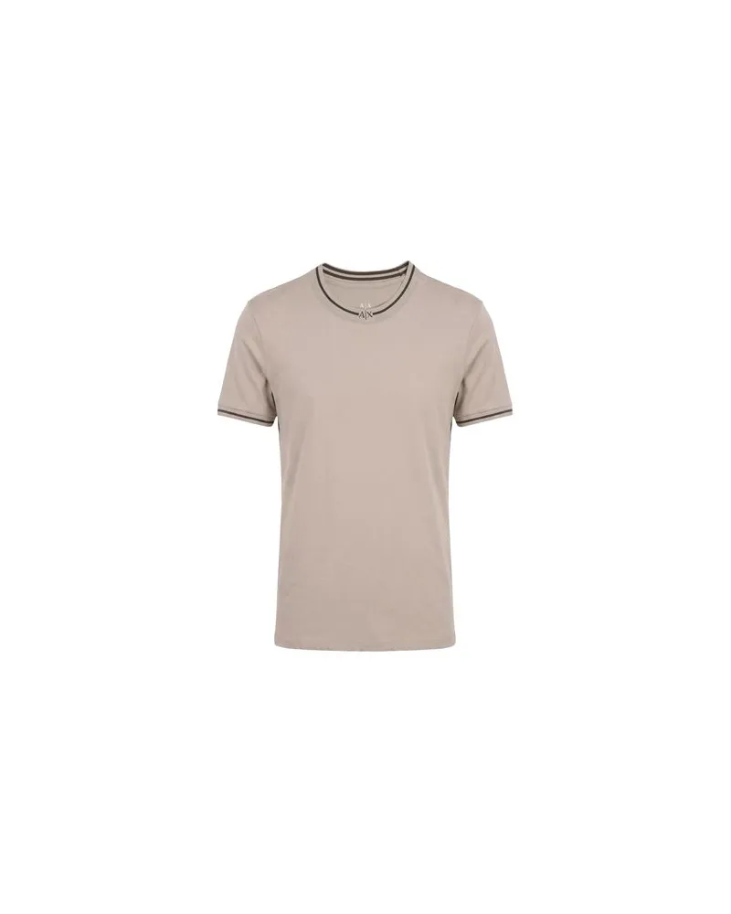Armani Exchange TOPS - T-shirtsauf YOOX.COM Beige