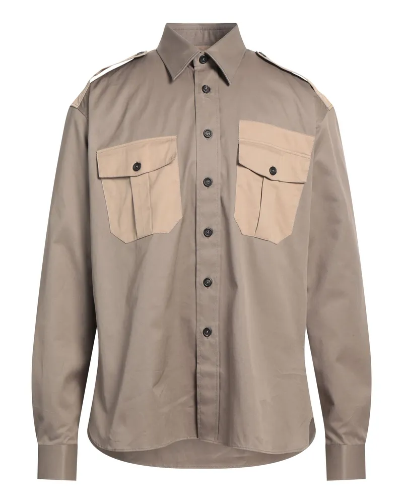 Dunhill Hemd Khaki