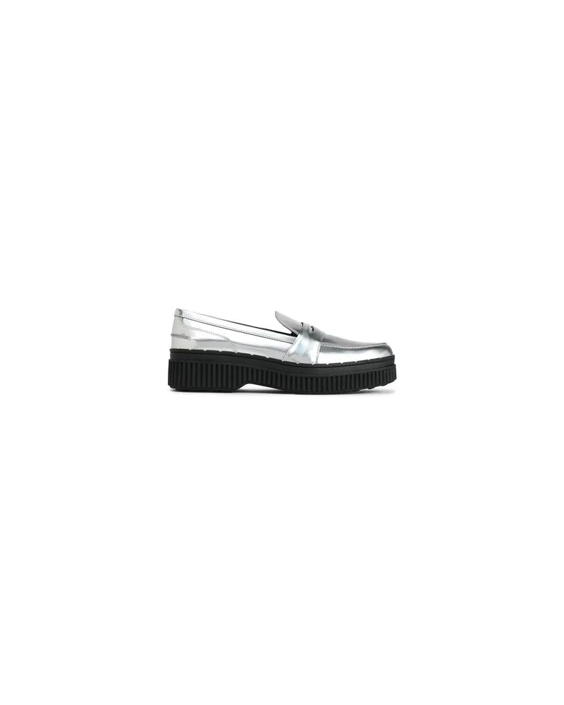 TOD'S SCHUHE - Mokassinsauf YOOX.COM Silber