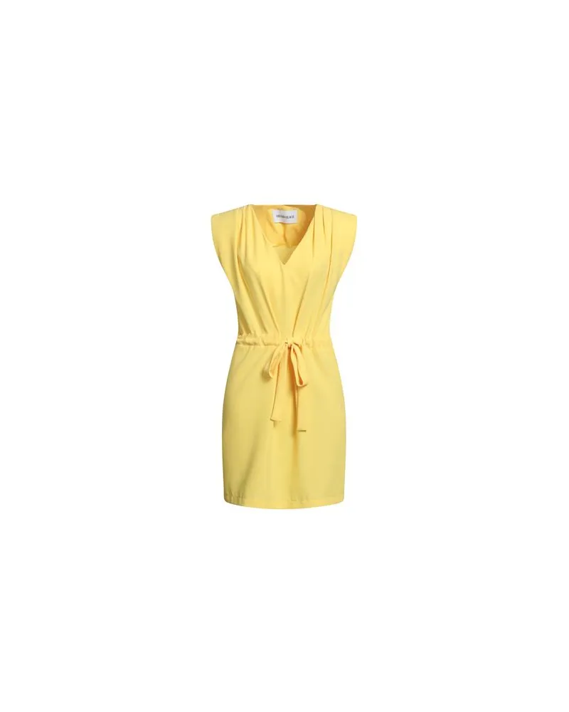 Silvian Heach KLEIDER - Mini-Kleiderauf YOOX.COM Gelb