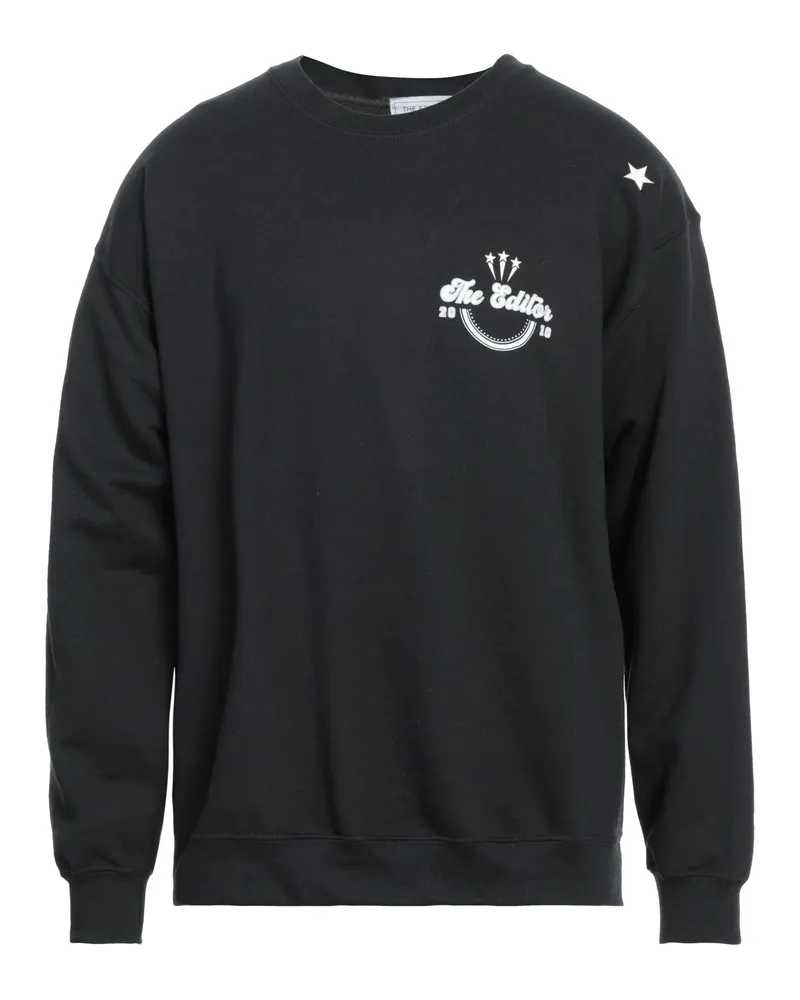 THE EDITOR Sweatshirt Schwarz