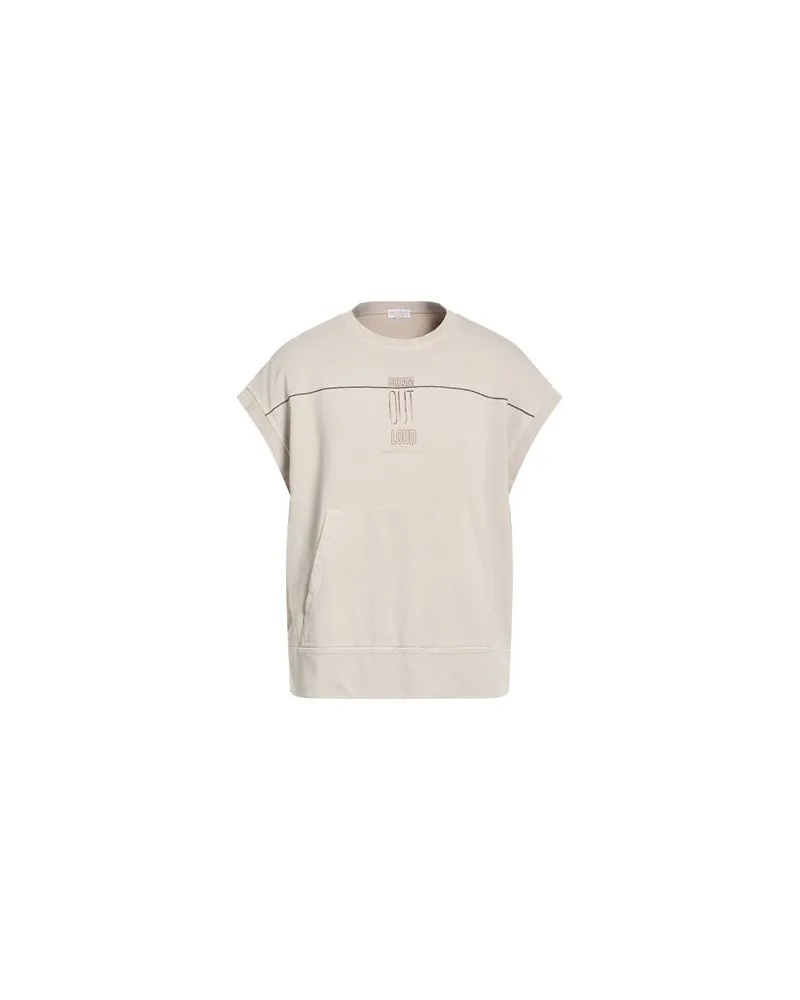 Brunello Cucinelli TOPS - Sweatshirtsauf YOOX.COM Beige
