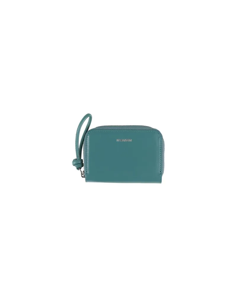 Jil Sander Kleinlederwaren - Portemonnaiesauf YOOX.COM Taubenblau
