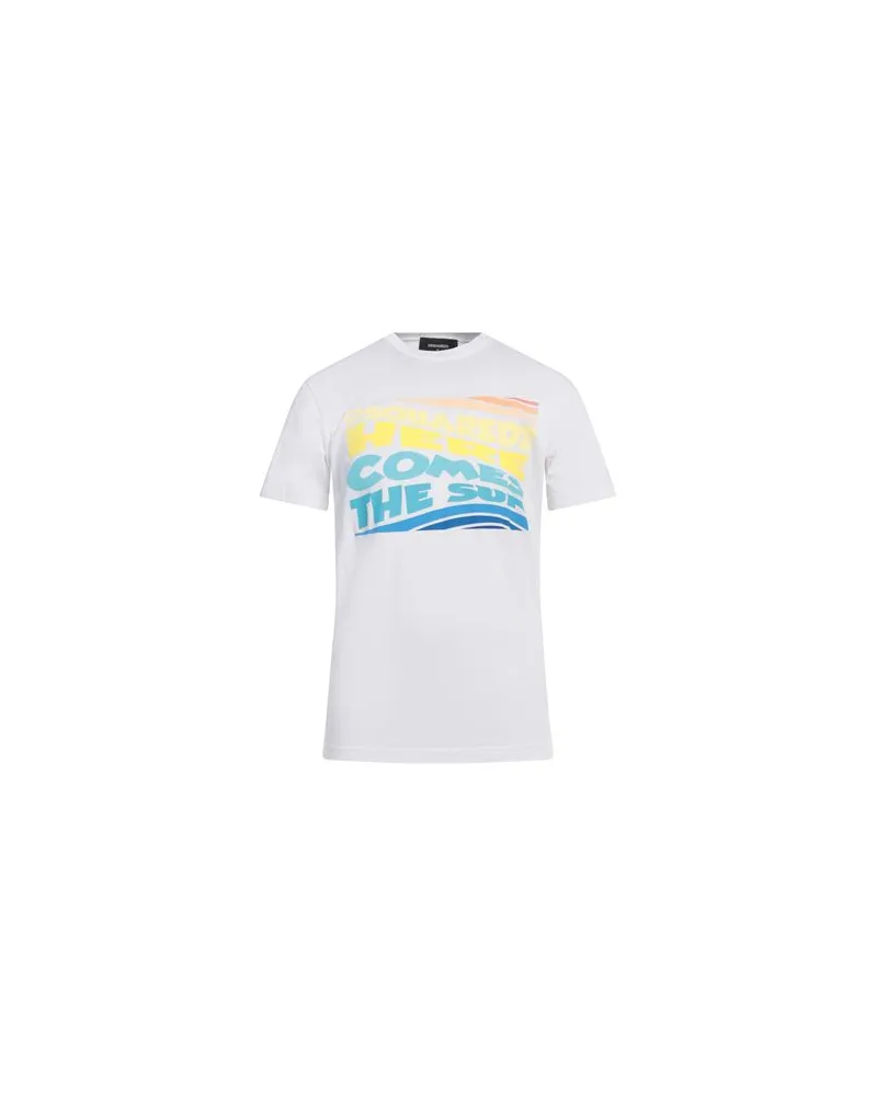 Dsquared2 TOPS - T-shirtsauf YOOX.COM Weiß